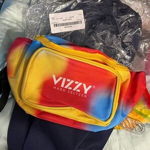 Vizzy hard seltzer, fanny pack